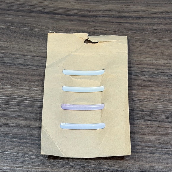 Set Of 4 Vintage Hand Painted Animal Hair Clips And 12 Jelly Bracelets - Picture 6 of 16